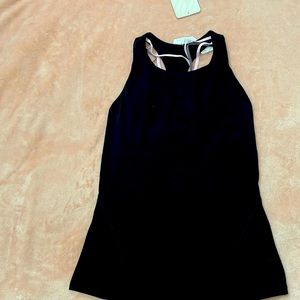 Fabletics cross cross tank top with sports bra included